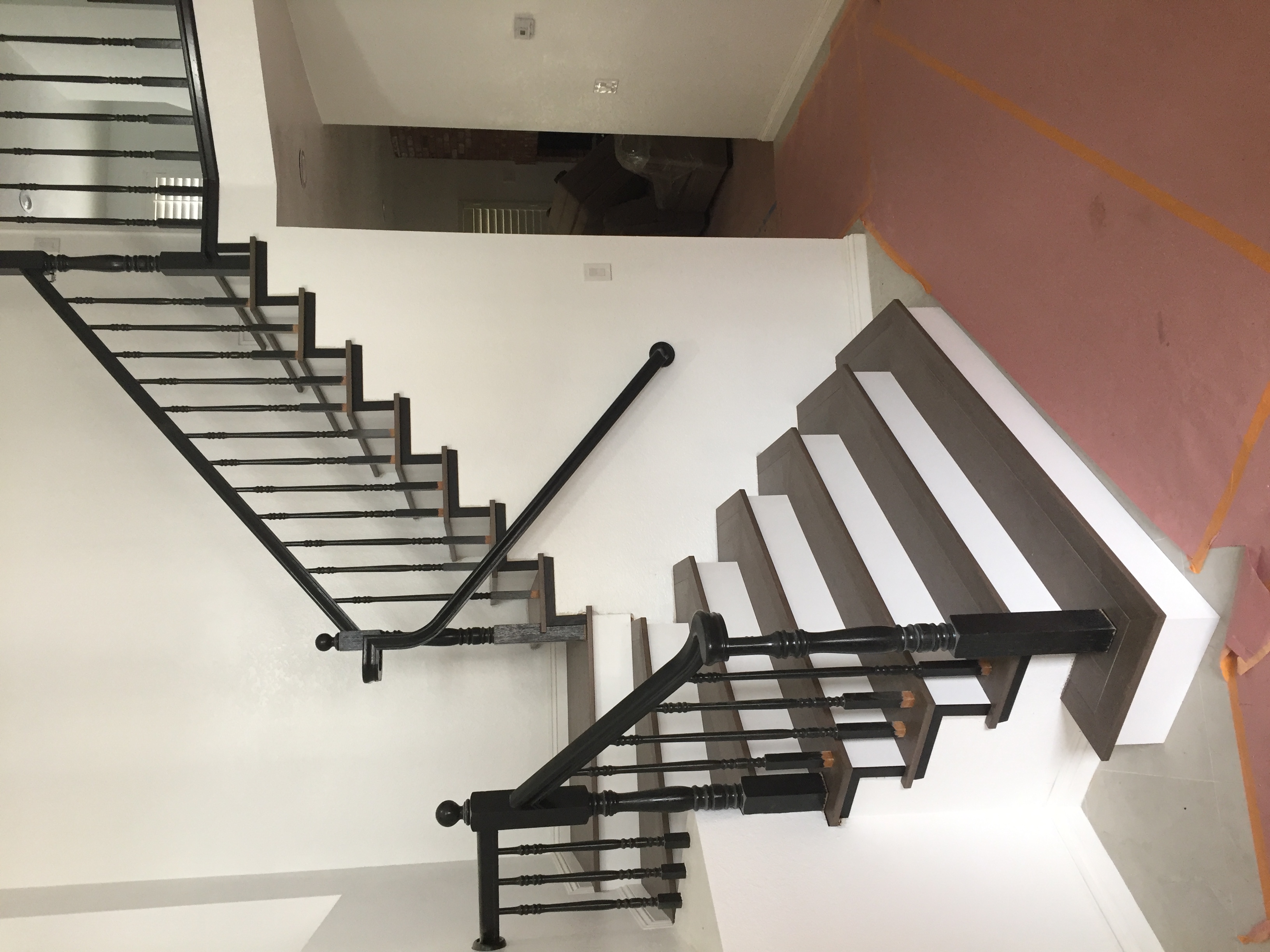 After: Refinished hardwood floors